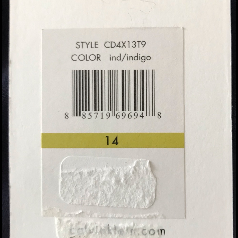 NWT Women’s Navy Calvin Klein, Size 14, Dress - Picture 5 of 5
